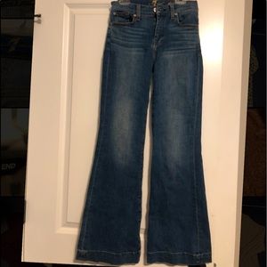 7 for all mankind dojo wide leg jeans